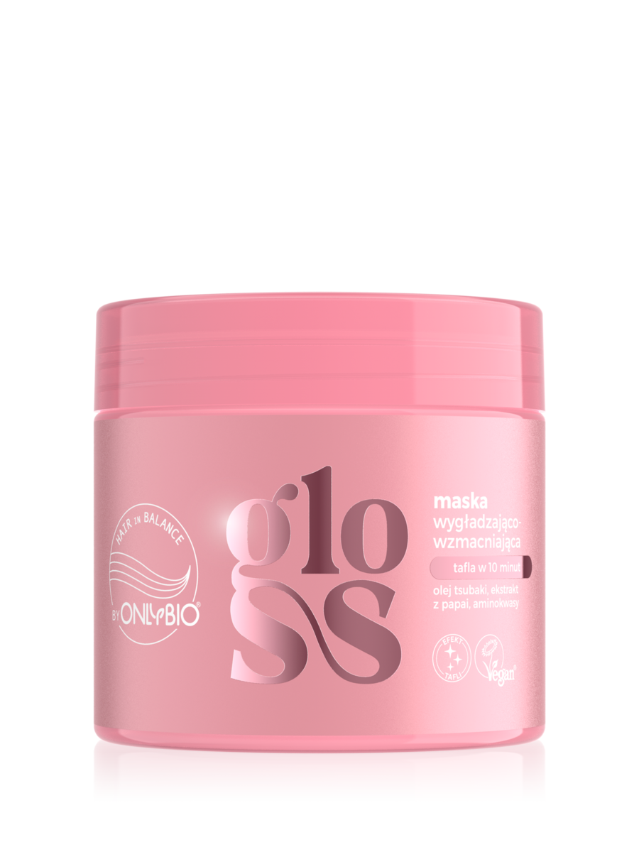 Hair in Balance by ONLYBIO Gloss Maska wygładzająco-wzmacniająca 280ml