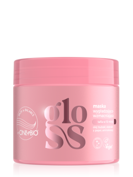 Hair in Balance by ONLYBIO Gloss Maska wygładzająco-wzmacniająca 280ml