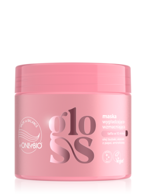 Hair in Balance by ONLYBIO Gloss Maska wygładzająco-wzmacniająca 280ml