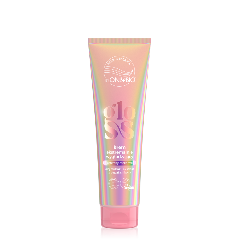 Hair in Balance by ONLYBIO Gloss Krem ekstremalnie wygładzający 150 ml