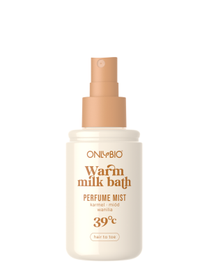 ONLYBIO Warm milk bath 39°C, mgiełka perfumowana 100 ml