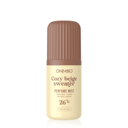ONLYBIO Cozy beige sweater 26°C, mgiełka perfumowana 100 ml