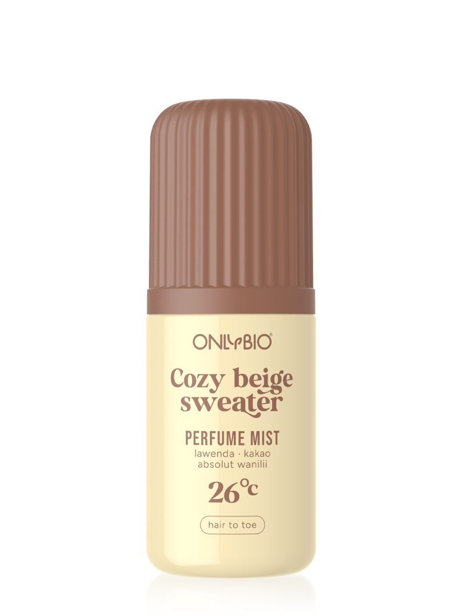 ONLYBIO Cozy beige sweater 26°C, mgiełka perfumowana 100 ml