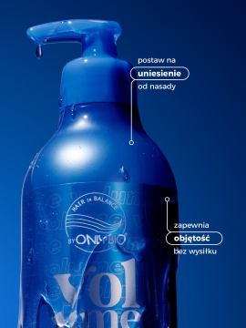 Hair Balance by ONLYBIO Volume Szampon dodający lekkości 400ml