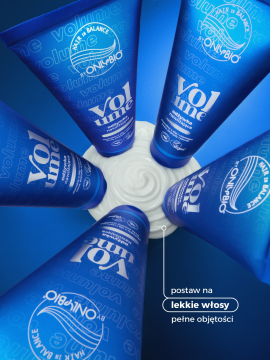 Hair in Balance by ONLYBIO Volume Odżywka nawilżająca, nadająca lekkości 200ml