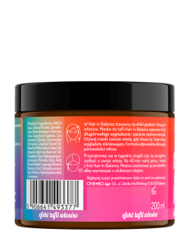 Hair in Balance by ONLYBIO Maska do tafli 200 ml