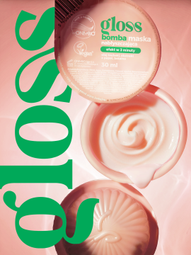 Hair in Balance by ONLYBIO Gloss bomba maska nabłyszczająca 30ml
