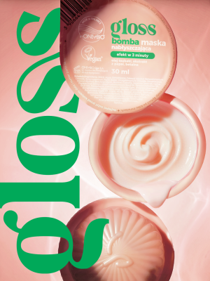 Hair in Balance by ONLYBIO Gloss bomba maska nabłyszczająca 30ml