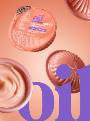 Hair in Balance by ONLYBIO Oil bomba maska wygładzająco-olejująca 30ml
