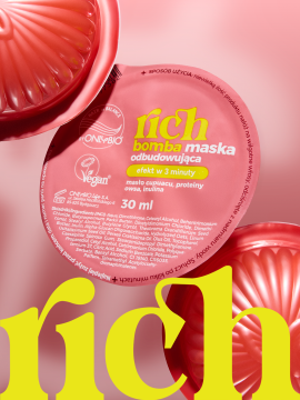 Hair in Balance by ONLYBIO Rich bomba maska odbudowująca 30ml