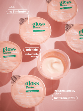 Hair in Balance by ONLYBIO Gloss bomba maska nabłyszczająca 30ml