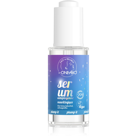 ONLYBIO Face in Balance Serum do twarzy adaptogenne nawilżające 30 ml