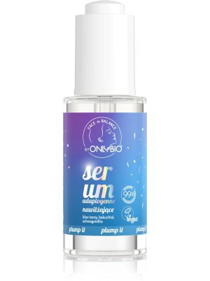 ONLYBIO Face in Balance Serum do twarzy adaptogenne nawilżające 30 ml
