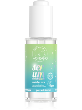 ONLYBIO Face in Balance Serum do twarzy adaptogenne zwężające pory 30 ml