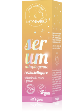 ONLYBIO Face in Balance Serum do twarzy adaptogenne rozświetlające 30 ml