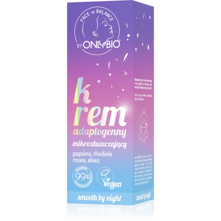 ONLYBIO Face in Balance Krem do twarzy adaptogenny mikrozłuszczający 50 ml