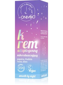 ONLYBIO Face in Balance Krem do twarzy adaptogenny mikrozłuszczający 50 ml