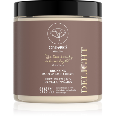 ONLYBIO Ritualia DELIGHT Krem brązujący do ciała 250 ml