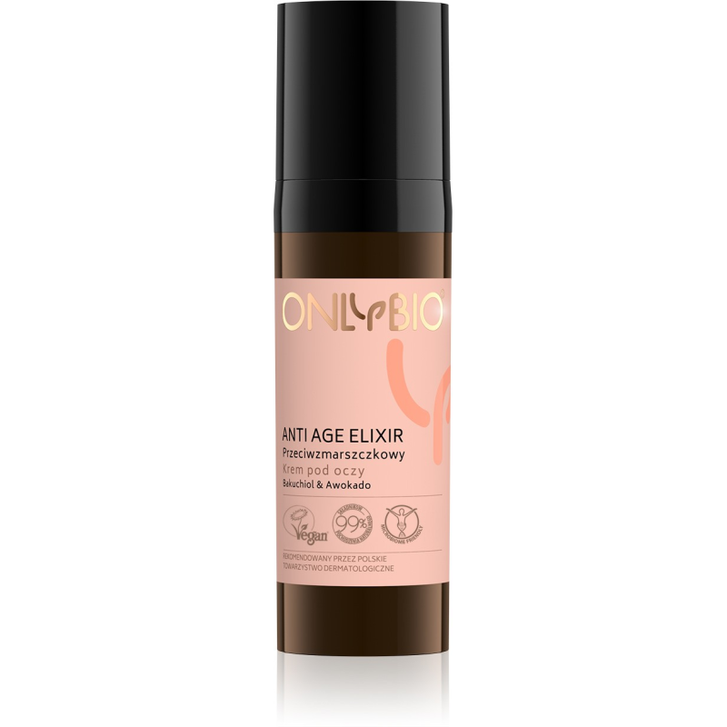 ONLYBIO Anti Age Elixir Przeciwzmarszczkowy krem pod oczy 15 ml