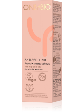 ONLYBIO Anti Age Elixir Przeciwzmarszczkowy krem pod oczy 15 ml
