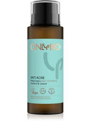 ONLYBIO Anti Acne Regulujący płyn micelarny Szałwia & Lewan 300ml
