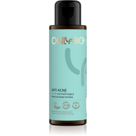 ONLYBIO Anti Acne Normalizujący tonik Matcha & Biała herbata 100ml