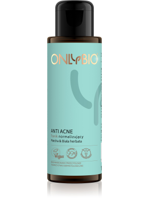 ONLYBIO Anti Acne Normalizujący tonik Matcha & Biała herbata 100ml